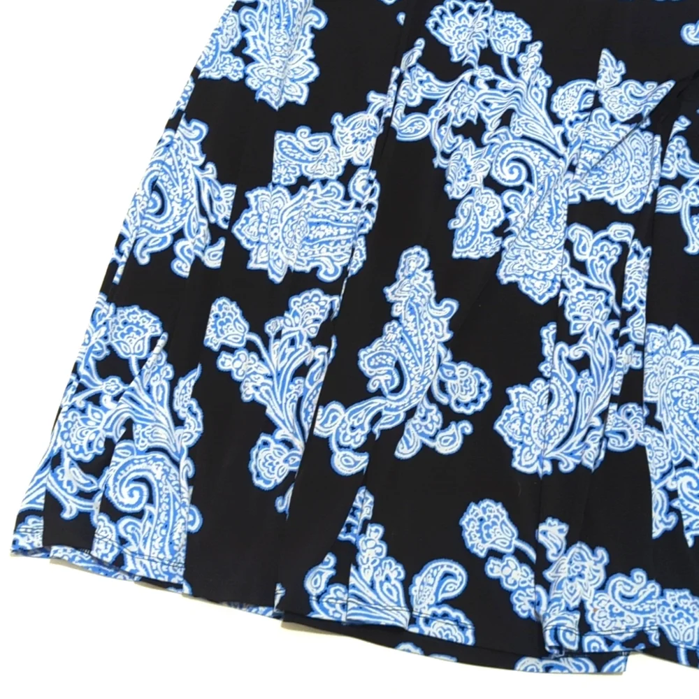 Croft & Barrow | Surplice Maxi Dress | Paisley Print | Summer | Wedding Guest | - Picture 4 of 8